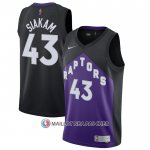 Maillot Tornto Raptors Pascal Siakam Earned 2020-21 Noir Volet