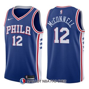 Maillot Philadelphia 76ers T.j. Mcconnell Swingman Icon 12 2017-18 Bleu