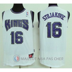 Maillot NBA Stojakovic Sacramento Kings Blanc