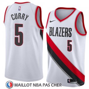 Maillot Portland Trail Blazers Seth Curry Statement 2018 Blanc