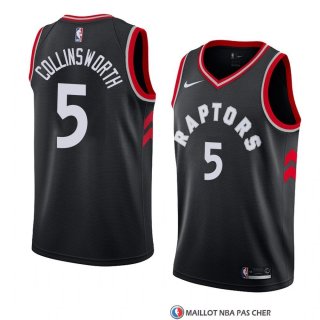 Maillot Tornto Raptors Kyle Collinsworth Statement 2018 Noir