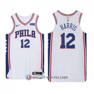 Maillot Philadelphia 76ers Tobias Harris Association Blanc  Maillot Philadelphia 76ers Tobias Harris Association Blanc
