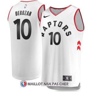 Maillot Authentique Toronto Raptors Derozan 2017-18 10 Blanc