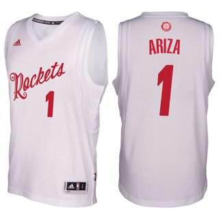 Maillot Navidad 2016 Trevor Ariza Rockets 1 Blanc
