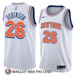 Maillot New York Knicks Mitchell Robinson No 26 Statement 2018 Blanc
