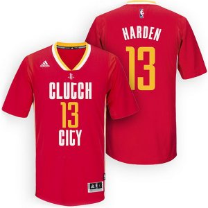 Maillot Manche Courte Houston Harden 13 Rouge
