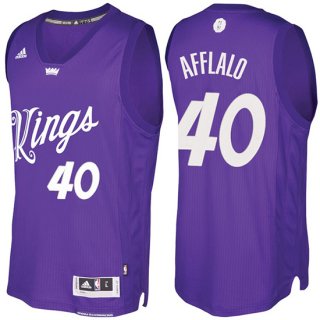 Maillot Navidad 2016 Arron Afflalo Kings 40 Violet