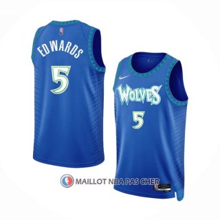 Maillot Minnesota Timberwolves Anthony Edwards Ville Bleu