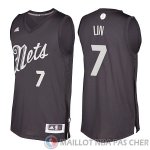 Maillot Lin Brooklyn Nets Noel #7 Noir