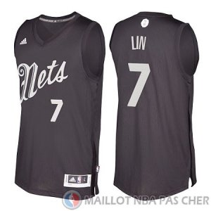 Maillot Lin Brooklyn Nets Noel #7 Noir