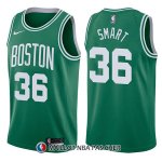 Maillot Boston Celtics Marcus Smart Swingman Icon 36 2017-18 Vert