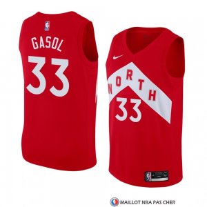 Maillot Tornto Raptors Marc Gasol Earned 2018-19 Rouge