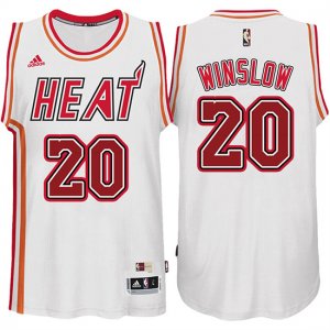 Maillot Retro Heat Winslow 20 Blanc