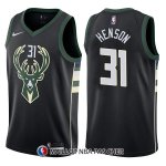 Maillot Milwaukee Bucks John Henson Statement 31 2017-18 Noir