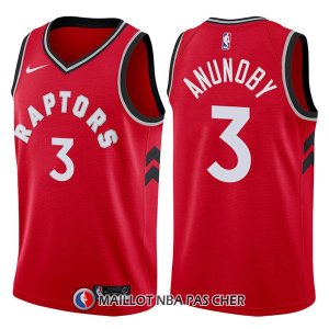 Maillot Tornto Raptors Og Anunoby Icon 3 2017-18 Rouge