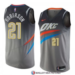 Maillot Oklahoma City Thunder Andre Roberson Ville 2018 Gris