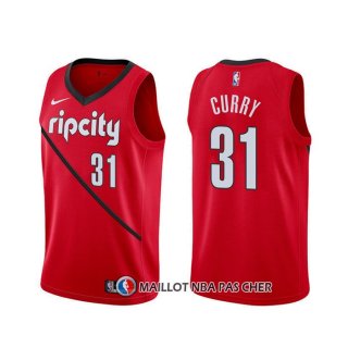 Maillot Portland Trail Blazers Seth Curry Earned Rouge