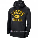 Veste a Capuche Los Angeles Lakers Performance Practice 2021-22 Noir