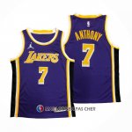 Maillot Los Angeles Lakers Carmelo Anthony NO 7 Statement 2020-21 Volet
