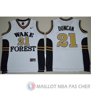 Maillot NCAA Tim Duncan Blanc