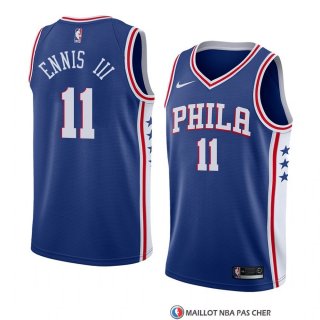 Maillot Philadelphia 76ers James Ennis Iii Icon 2018 Bleu