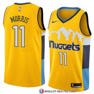 Maillot Denver Nuggets Monte Morris Statement 2018 Jaune