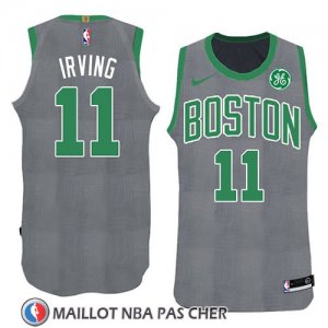 Maillot Noel 2018 Boston Celtics Kyrie Irving No 11 Vert