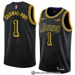 Maillot Los Angeles Lakers Kentavious Caldwell Pope Ville 2018 Noir