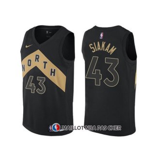 Maillot Tornto Raptors Pascal Siakam Ville Noir