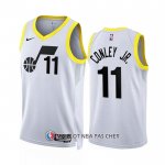 Maillot Utah Jazz Mike Conley JR. NO 11 Association 2022-23 Blanc