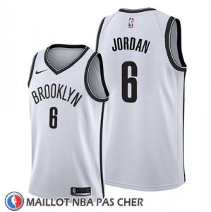 Maillot Brooklyn Nets Deandre Jordan Association Blanc