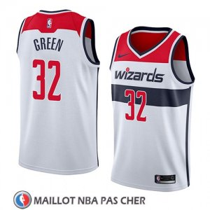 Maillot Washington Wizards Jeff Green No 32 Association 2018 Blanc