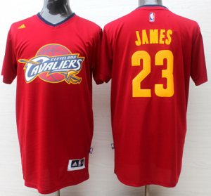 Maillot Manche Courte Cavaliers James 23 Rouge