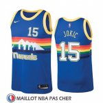 Maillot Denver Nuggets Nikola Jokic Hardwood Classics 2019-20 Bleu