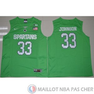 Maillot NCAA Magic Johnson Manzana Vert