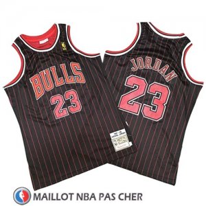 Maillot Chicago Bulls Michael Jordan Mitchell & Ness Noir