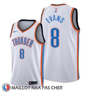 Maillot Oklahoma City Thunder Jawun Evans Association Blanc