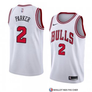 Maillot Chicago Bulls Jabari Parker Association 2018 Blanc