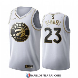 Maillot Golden Edition Tornto Raptors Fred Vanvleet Blanc