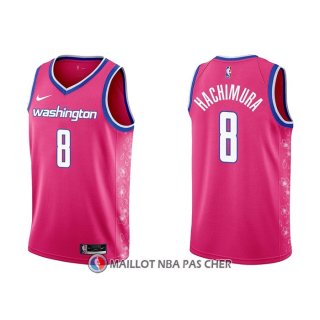 Maillot Washington Wizards Rui Hachimura NO 8 Ville 2022-23 Rosa