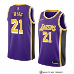 Maillot Los Angeles Lakers Travis Wear Statement 2018-19 Volet