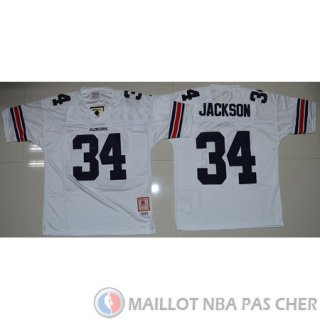 Maillot NCAA Bo Jackson Blanc