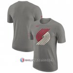 Maillot Manche Courte Portland Trail Blazers Ville 2023-24 Gris