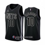 Maillot Brooklyn Nets Ben Simmons NO 10 Statement 2022-23 Noir