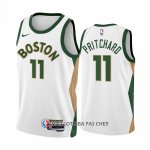 Maillot Boston Celtics Payton Pritchard NO 11 Ville 2023-24 Blanc