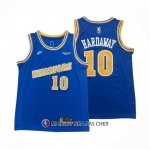 Maillot Golden State Warriors Tim Hardaway NO 10 Classic 2022-23 Bleu