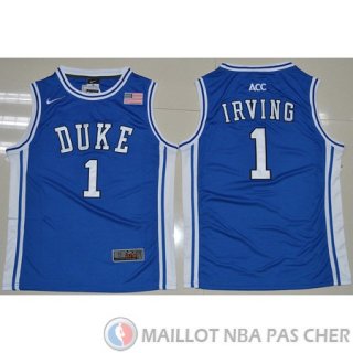 Maillot NCAA Kyrie Irving Ronda Cuello Bleu Retro