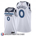 Maillot Minnesota Timberwolves D'angelo Russell Association 2019-20 Blanc