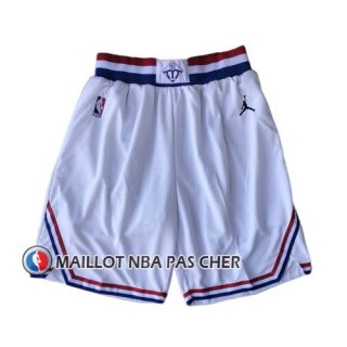 Short Philadelphia 76ers Blanc