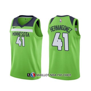 Maillot Minnesota Timberwolves Juancho Hernangomez Statement 2019-20 Vert